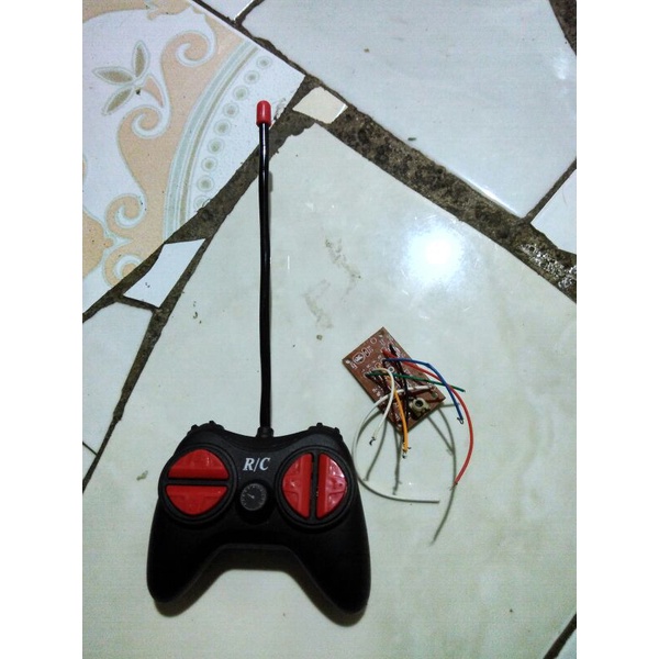 Remot dan receiver RC Qd 27Mhz