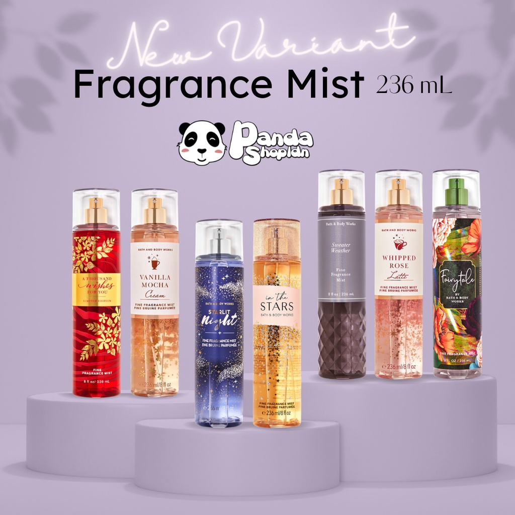 BBW Fine Fragrance Body Mist New