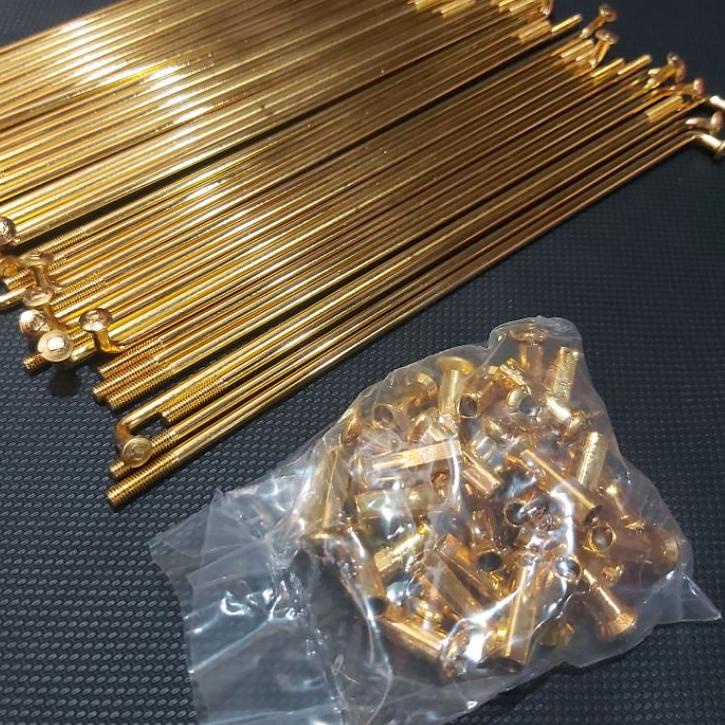 ㅗ Ruji Gold Atau Jari Jari Motor Gold, Anti Karat ➯