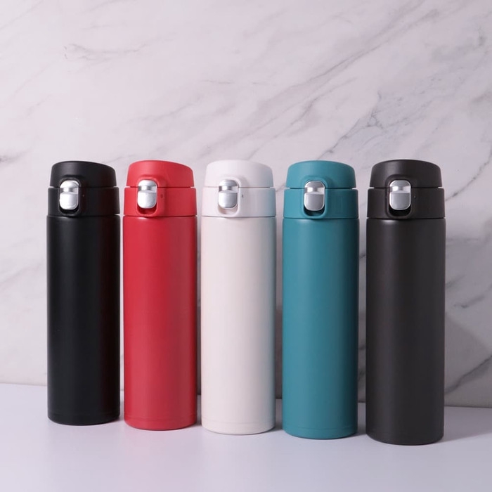 Otello Pushlock Tumbler Termos Push Lock Polos Vacuum Flask Tumbler Termos Stainless