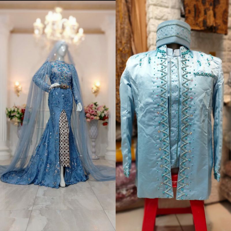 KEBAYA AKAD FULL PAYET MEWAH BEREKOR//KEBAYA AKAD PREMIUM MODERN