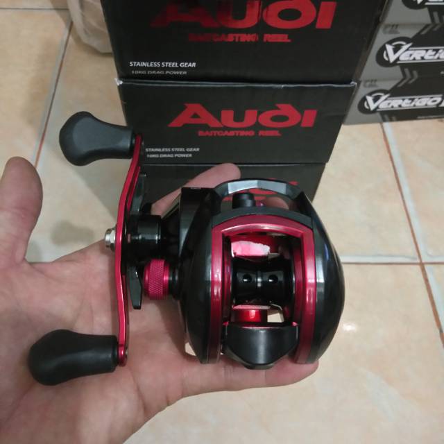 Reel bc audi ratio 8 drag power 10kg