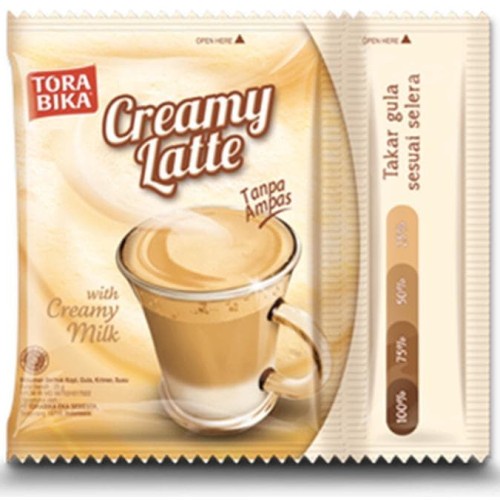 

KOPI Torabika Creamy Latte Sachet 10 x 25gr