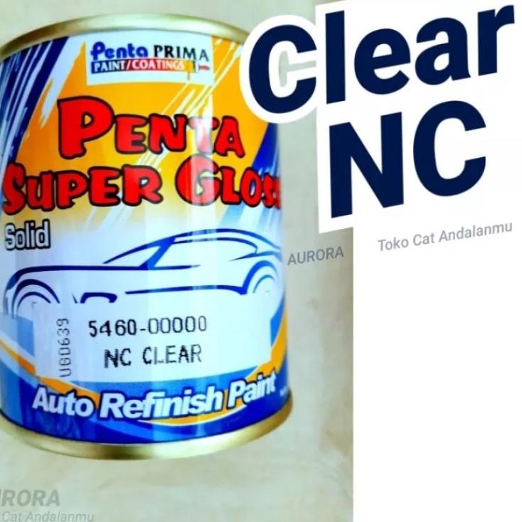 Cat Penta Super Gloss Penta Prima Clear NC Anti Gores Mengkilap Gloss Pernis Cler QYMurah ( Reeady