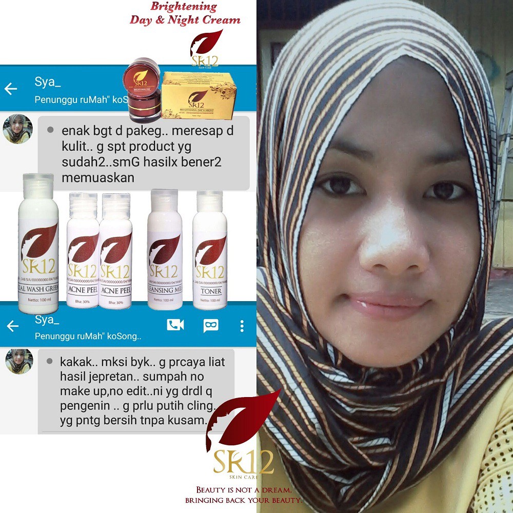 SR12 Cleansing Milk / Milk Cleanser - Perawatan Kulit Wajah Bersih Cerah - SR12 Skincare - Skin Care