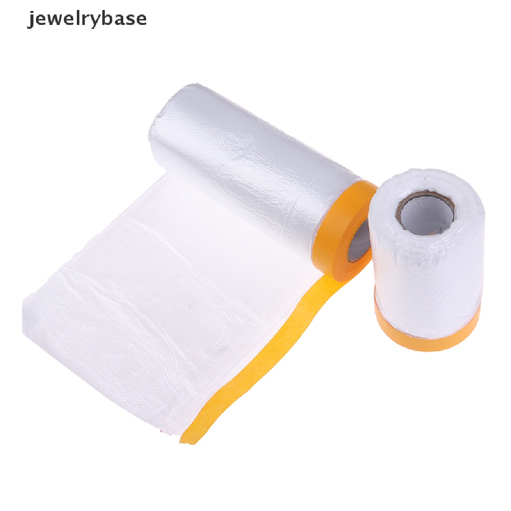 (jewelrybase) 20m Stiker Film Masking Tape Untuk Pelindung Lukisan