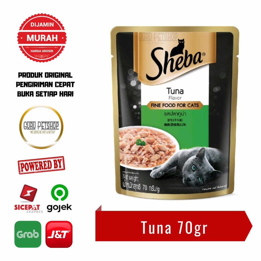 Sheba Pouch 70gr Sheba Wet Catfood Sheba Sachet Sheba. Catfood