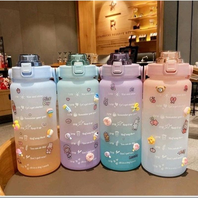 BOTOL MINUM VIRAL 2 LITER