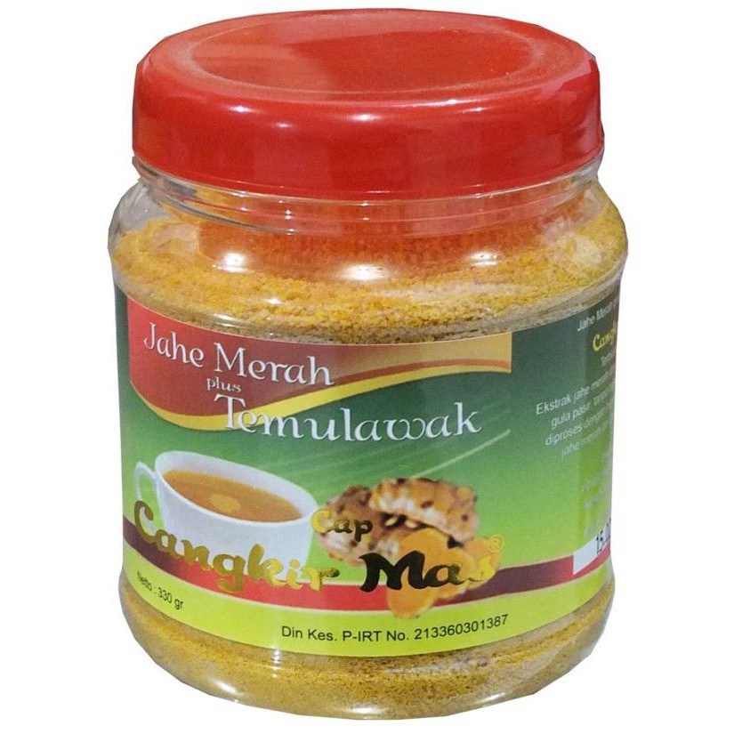 

Jahe Merah Cangkir mas plus Kunyit Temulawak