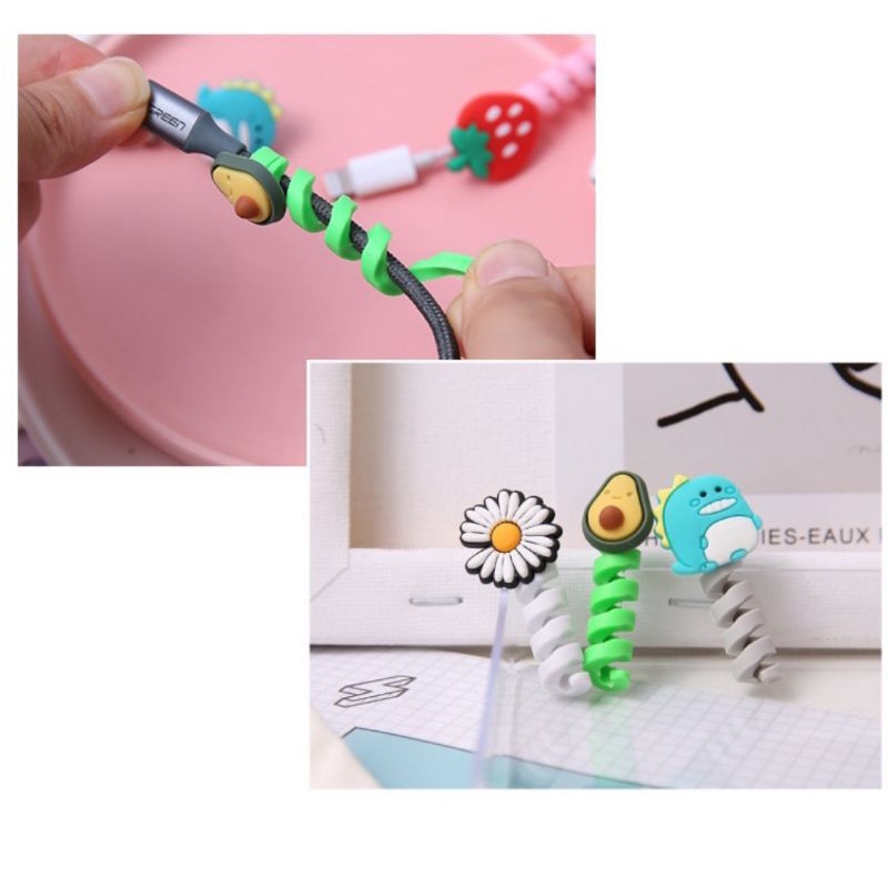 Cable Bite Pelindung Ujung Kabel Cable Saver Spiral