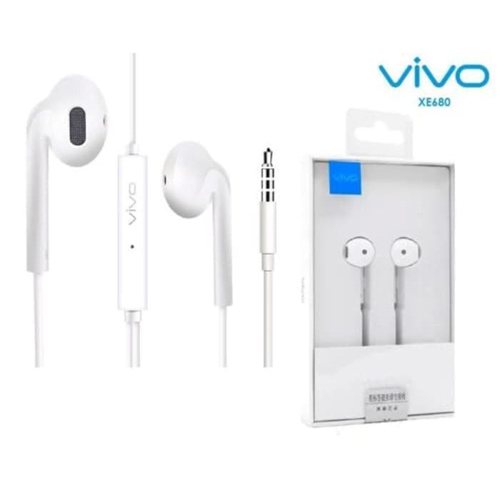 HEADSET VIVO XE680 ORIGINAL / HEDSET EARPHONE HANDSFREE VIVO MURAH BANGET