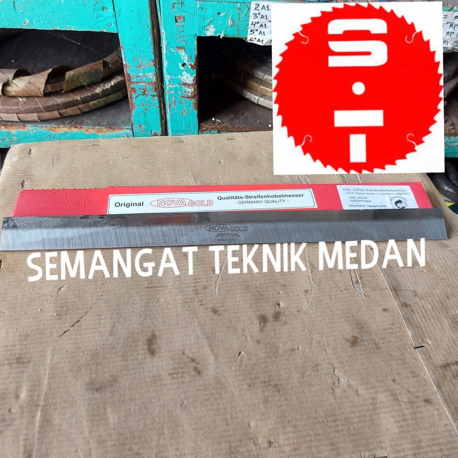 16" PISAU KETAM TCT PLANER KOMBINASI 16" 410 x 30 x 3 TCT NOVA GERMANY