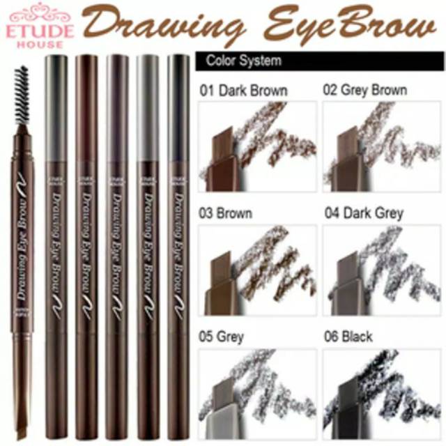 Bayar Di Tempat Termurah Se Jogja Etude House Eyebrow Pensil Alis Etude House Grosir Shopee Indonesia