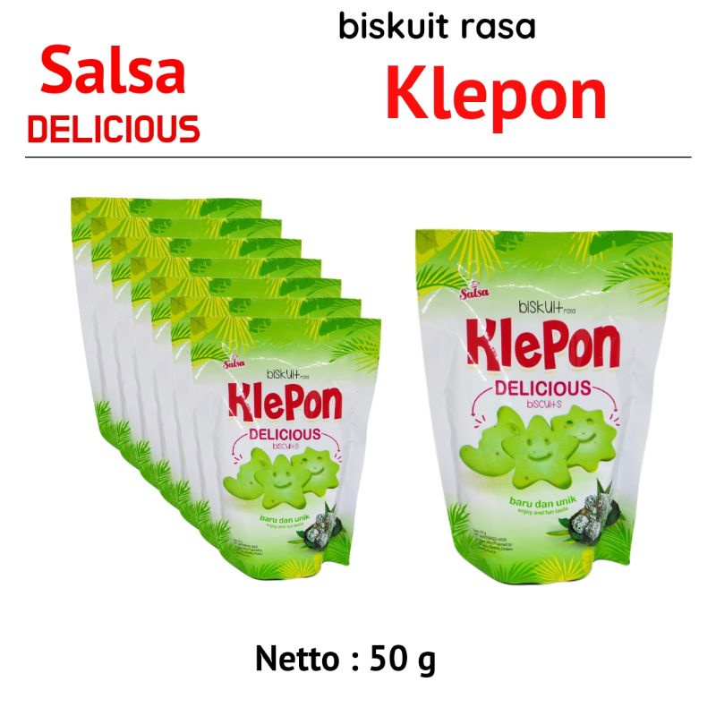 

[Terbatas]Biskuit rasa klepon merek {Salsa} 50 gr.Delicious [Anda Belanja Anda Beramal]