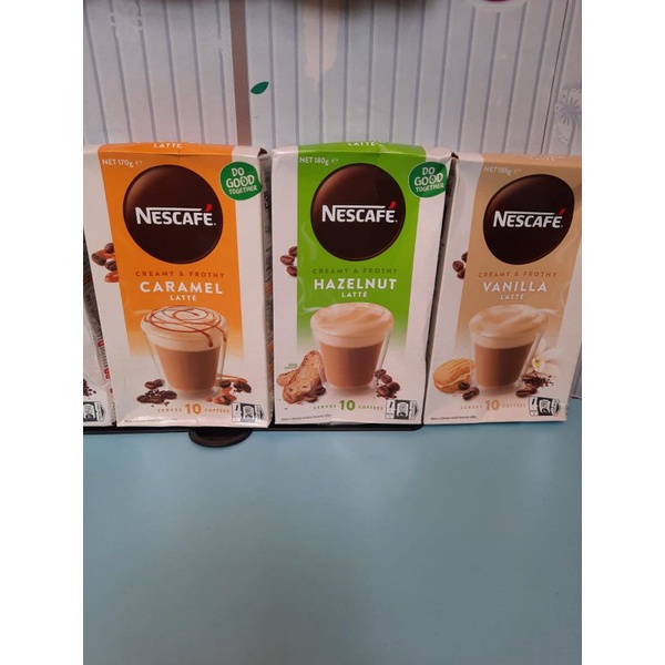 

Nescafe Caramel latte/cappucino ecer