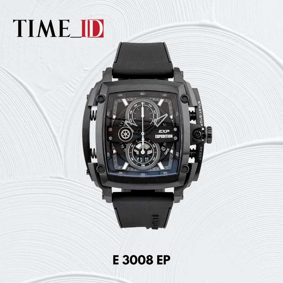 Jam Tangan Expedition E 3008 Black Pria