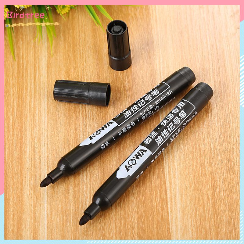 

[Readystock❤️COD]Spidol Berminyak Menulis Halus Alat Tulis Kantor Kepala Spidol Besar- BS