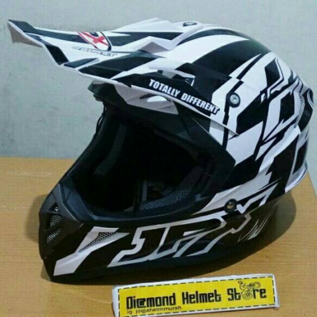 Helm cross JPX CrossLine White Black