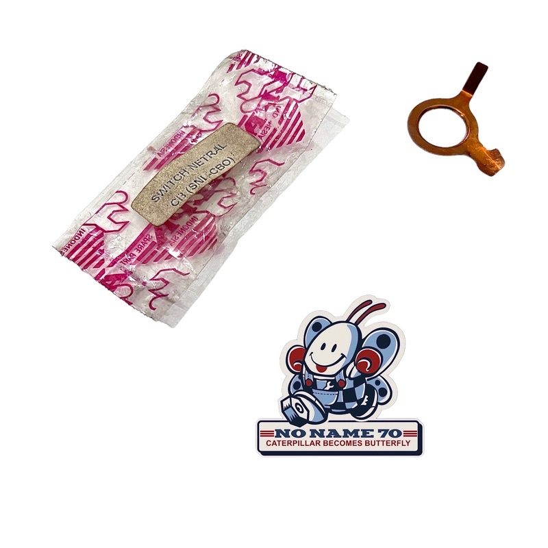 plat kuningan switch netral honda cb100 cb125 gl100 gl125