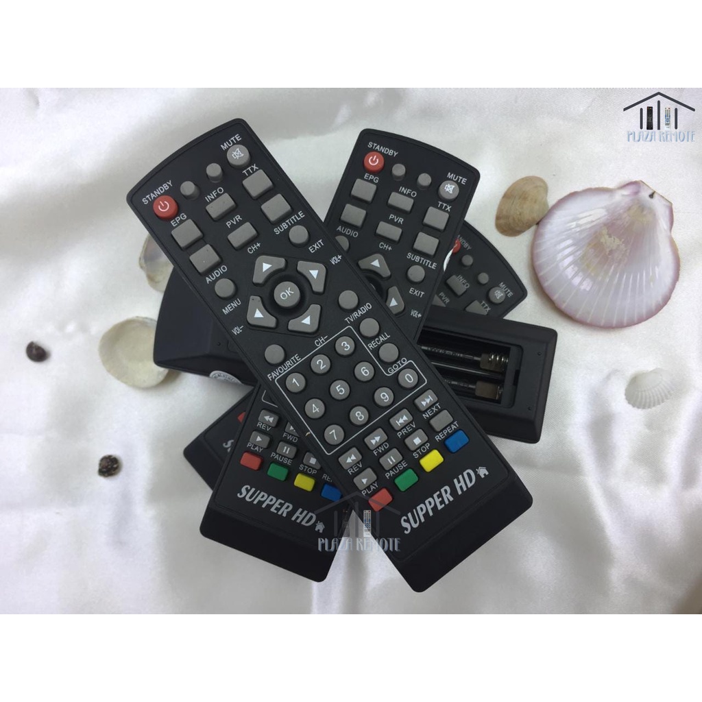 Remot / Remote SET TOP BOX Supper HD DVB-T2 EZBOX / ecer dan grosir