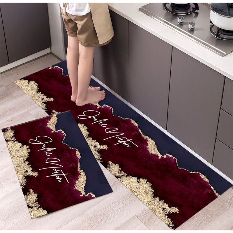KARPET DAPUR CANTIK MINIMALIS READY STOCK