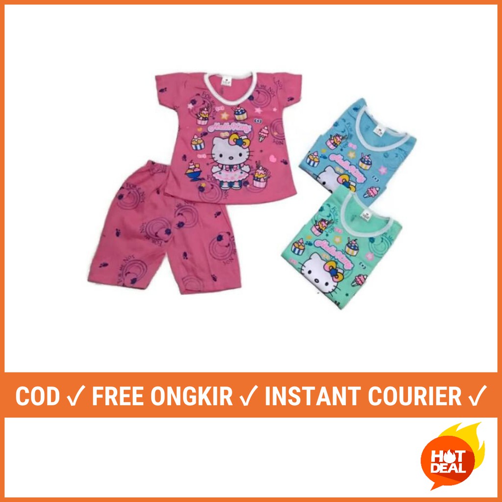 Setelan Anak Motif Kartun Bergambar Lucu Cewe 1 4 Tahun Setelan Anak Motif Kartun Bergambar Lucu Cewe 1 4 Tahun