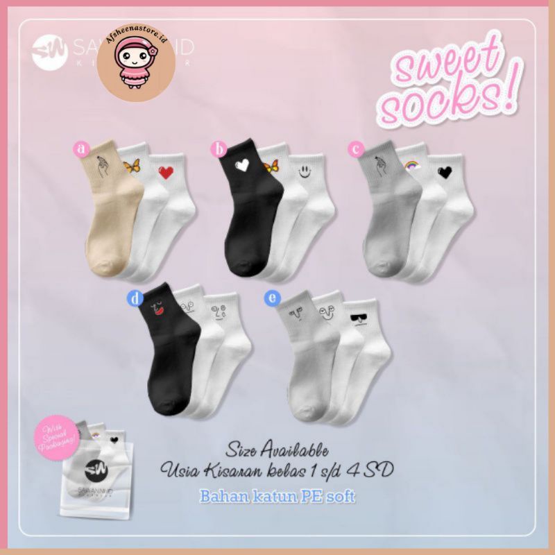 Kaos Kaki Sweet Socks