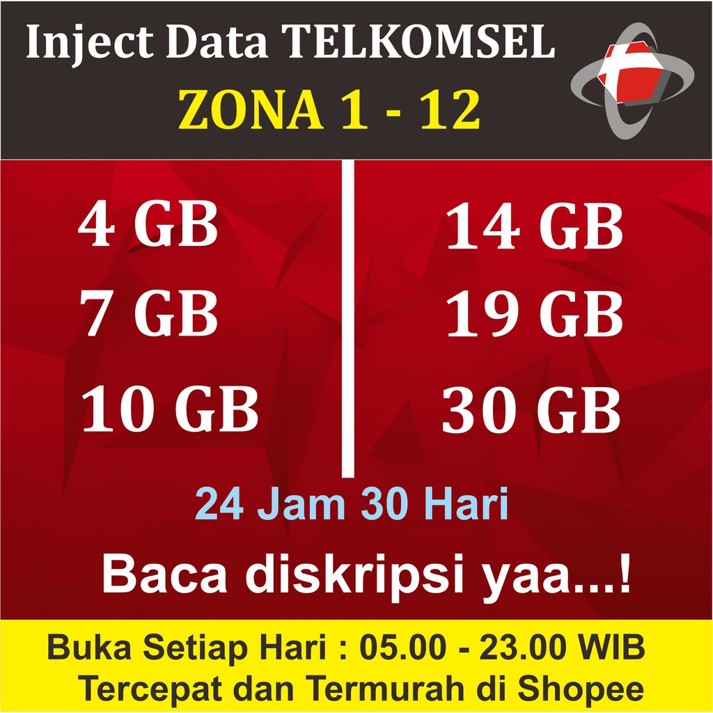 Injek Telkomsel Data Kuota Internet Zona Data Bulk Simpati As