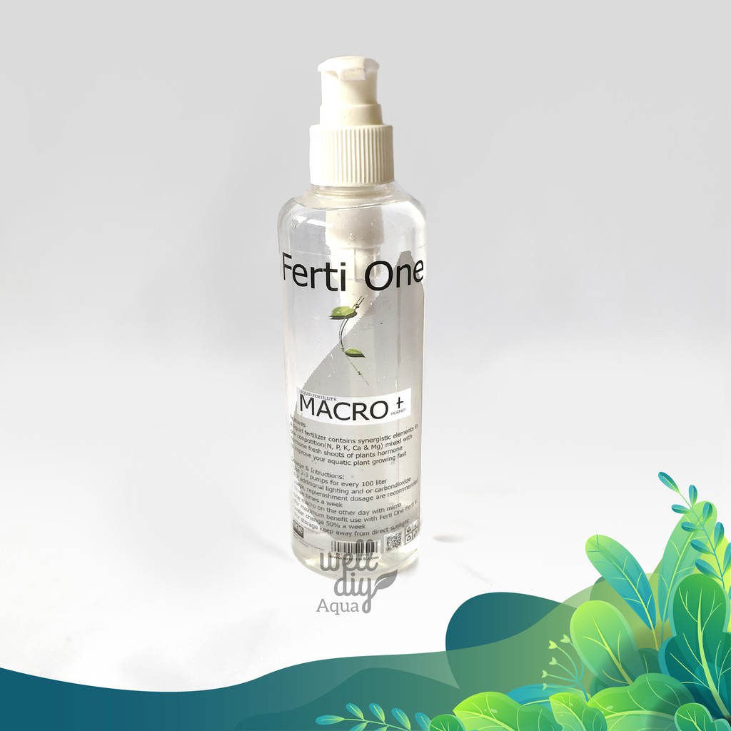 Pupuk Cair Aquascape FERTI ONE Macro 200ml &amp; 100 ml