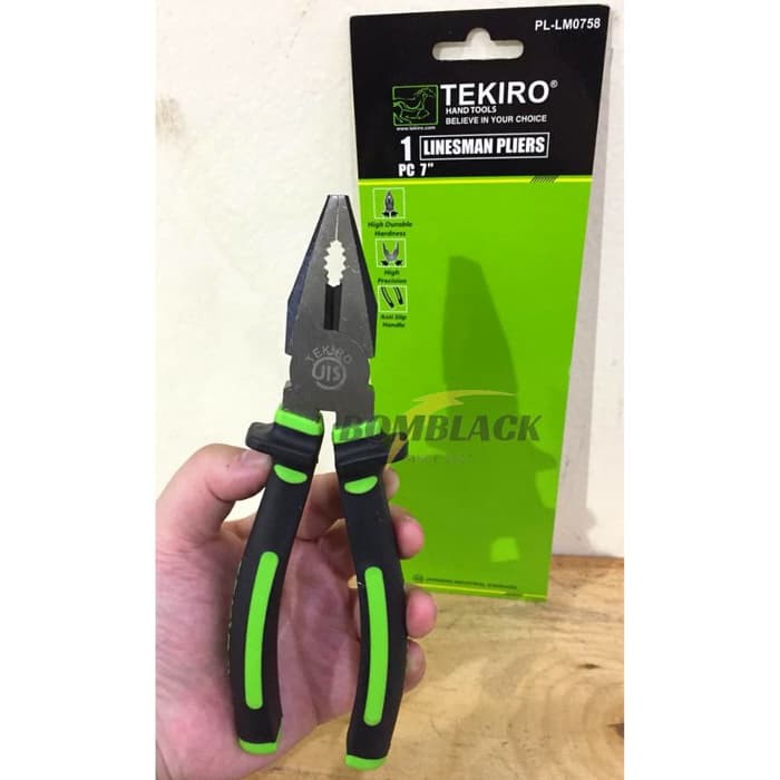 Tang Kombinasi 7 inch TEKIRO 7 inci 7 inchi Linesman Pliers MURAH