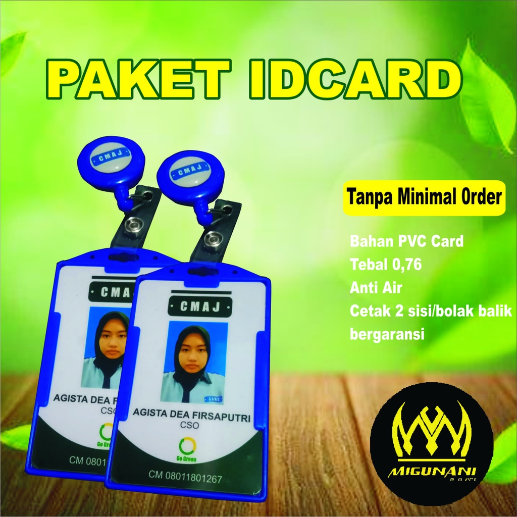 

PAKET IDCARD MURAH