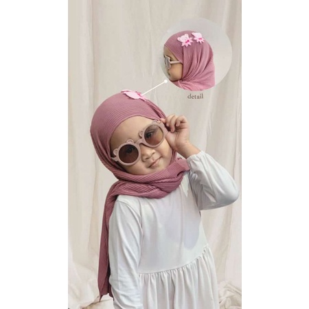 PASHMINA PLISKET KIDS JILBAB HIJAB ANAK LUCU MURAH