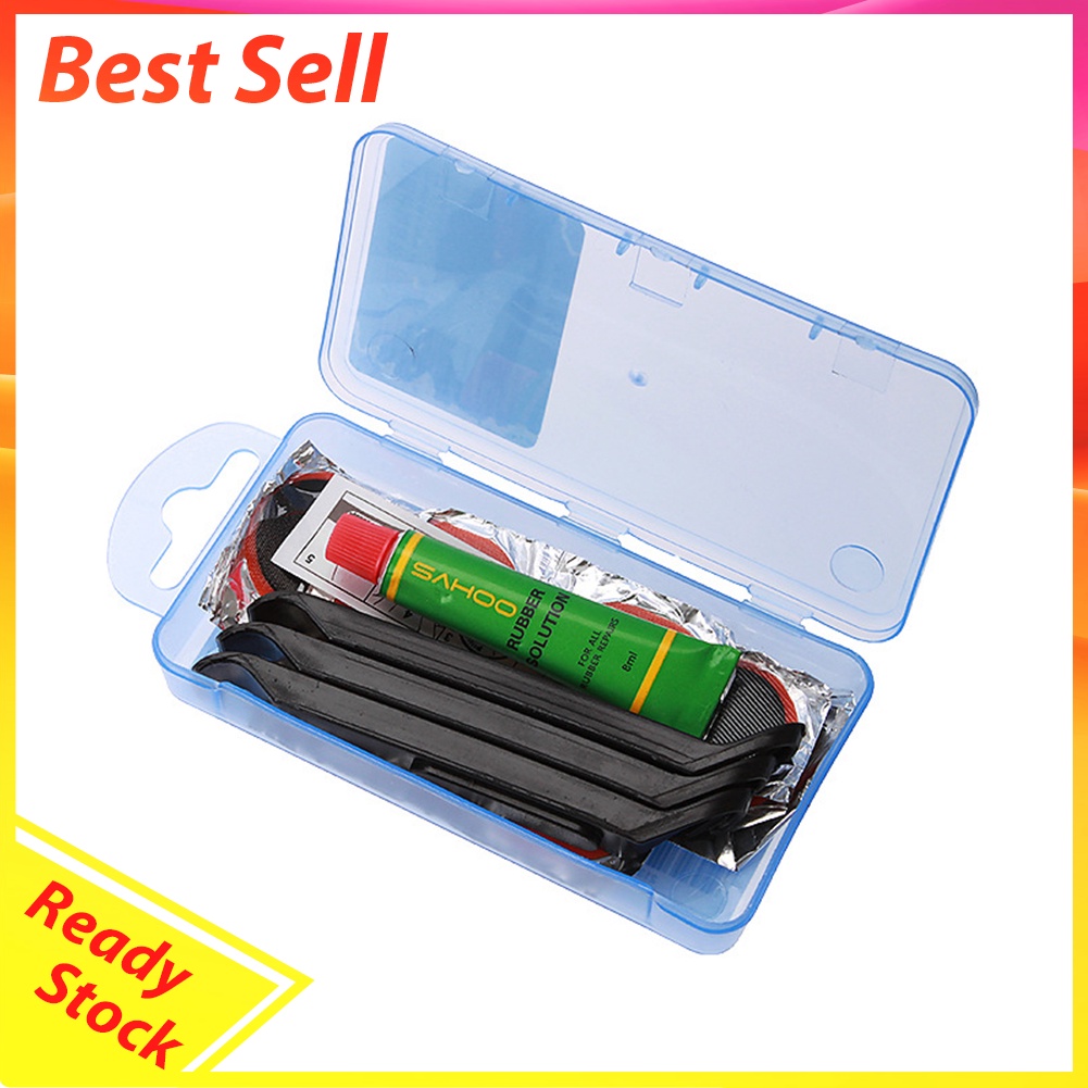 Cycling Tire Repair Tool Set MTB Mountain Bicycle Tyre Glue Rubber Patches