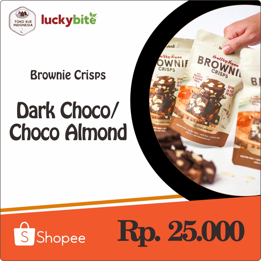 

Makanan Cemilan Snack Brownies Healthy Cookies Vegan Oatbits Crisps Coklat Murah Diet Rendah Kalori