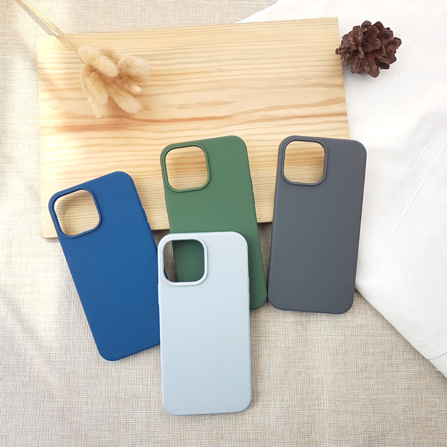 SOFTCASE IPHONE 13 13 MINI 13 PRO MAX CASE MATTE DOVE PREMIUM SILICON CASE SOFT BLUDRU SOFTCASE MATTE CASE BLUDRU PREMIUM SJ MATTE