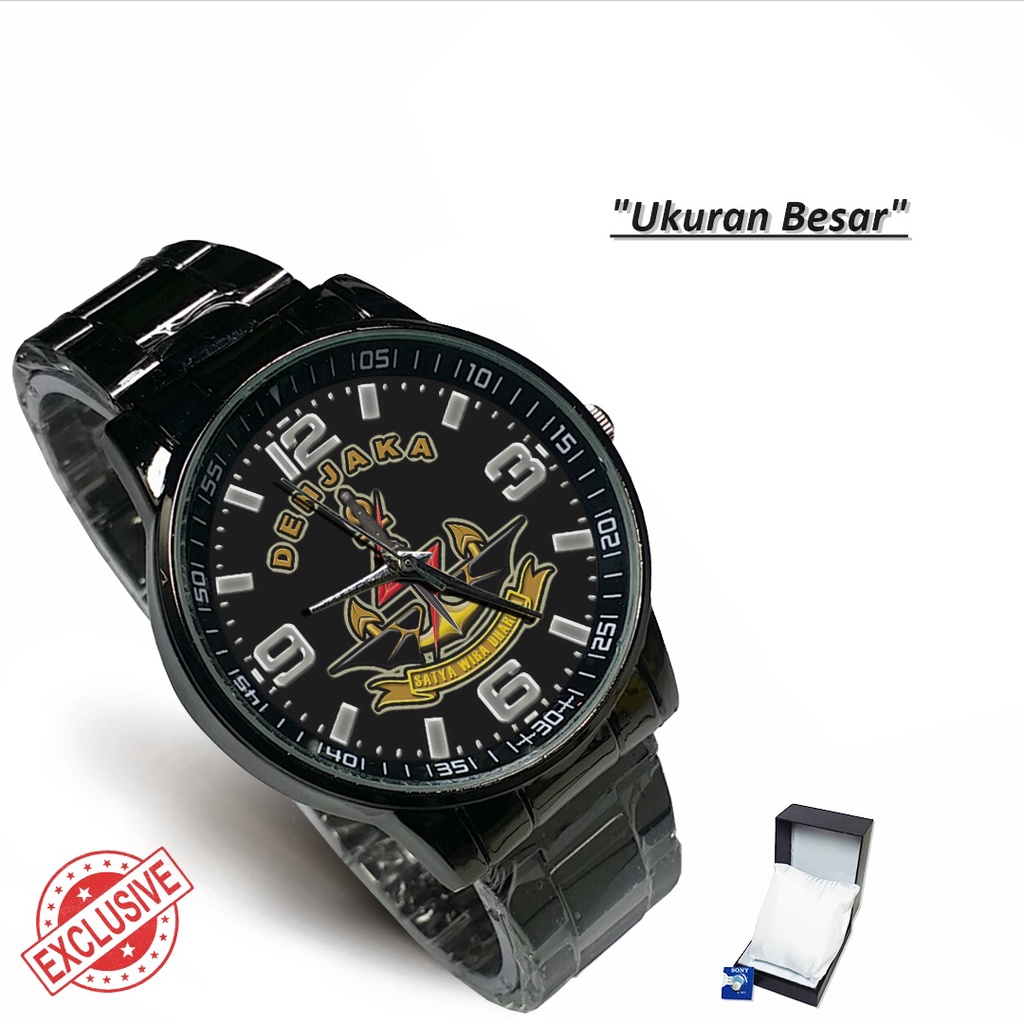 Jam Tangan Rantai Couple DENJAKA TNI AL 02 (Limited Edition)