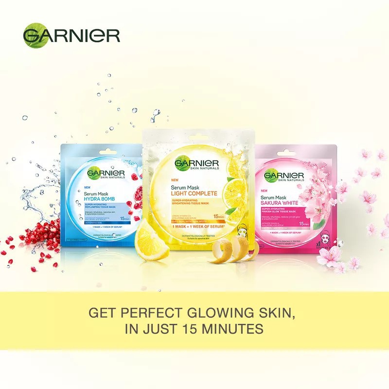 GARNIER SERUM MASK