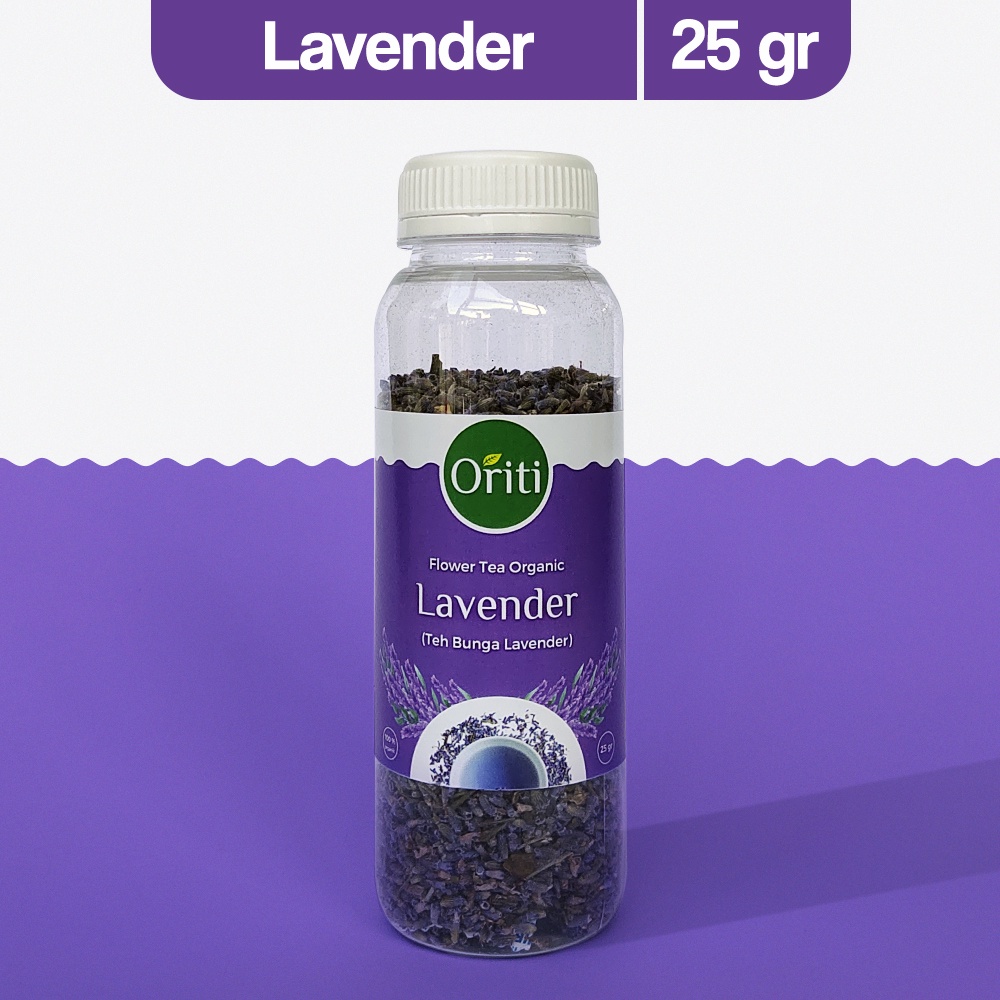 

LAVENDER TEA | Teh Lavender | 25 gr | Teh Bunga Asli | Teh Bunga Premium | Oriti