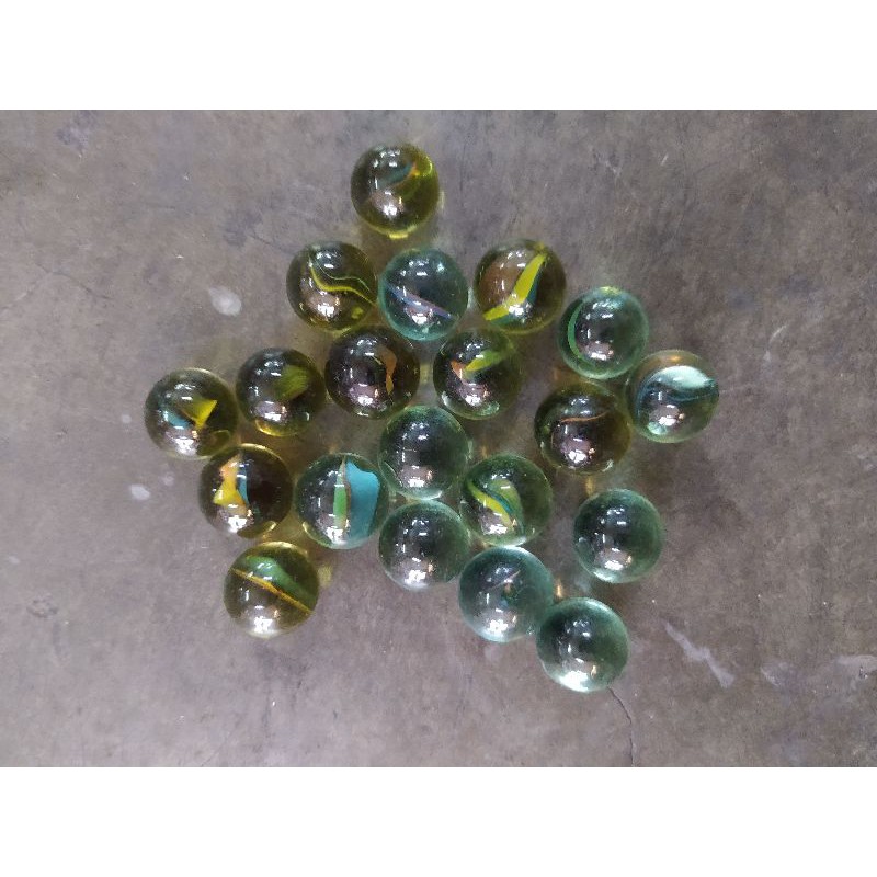 MAINAN KELERENG ATAU GUNDU MAINAN JADUL KELERENG BELIMBING 1 KPACK ISI 100 PCS
