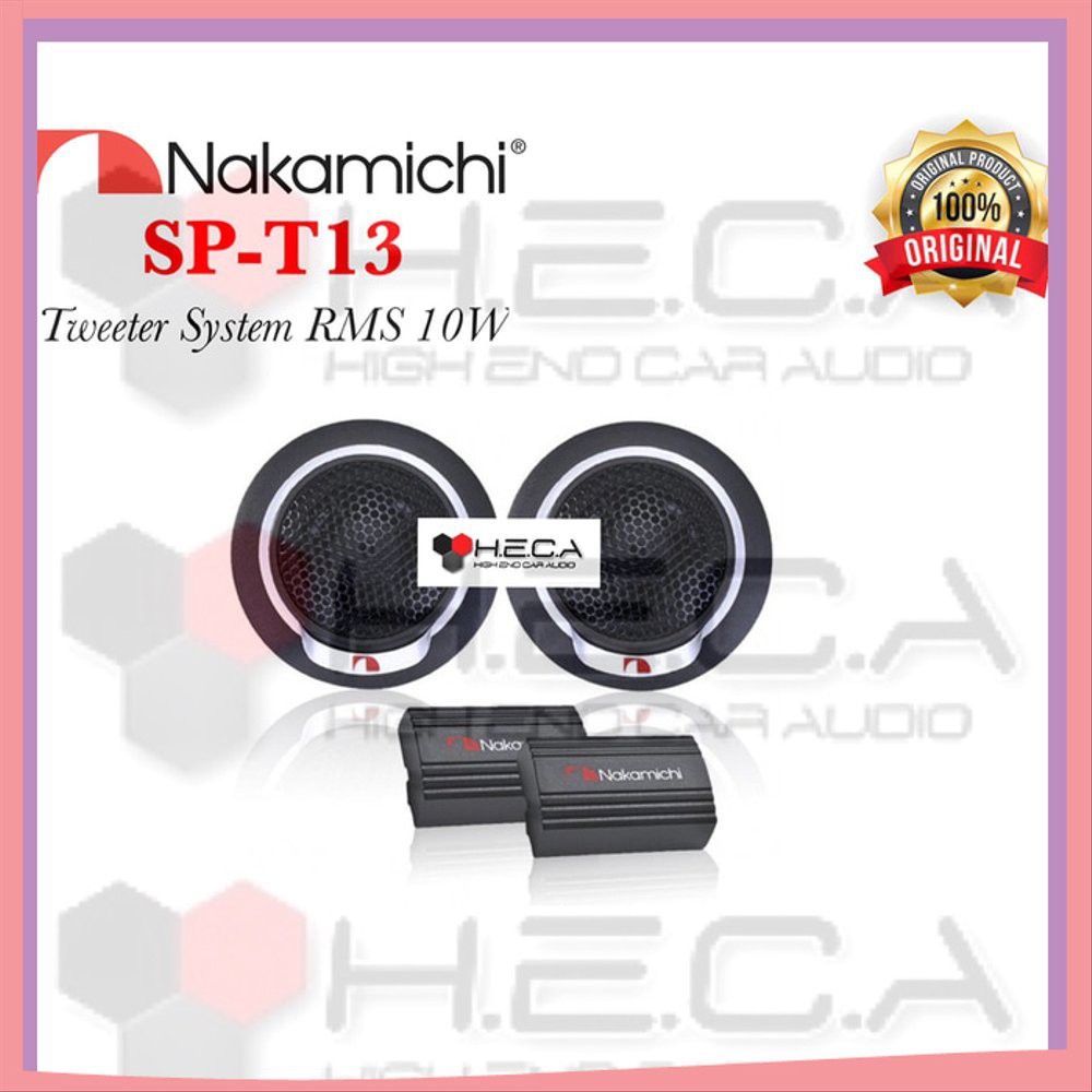 Tweeter NAKAMICHI SP T13 Speaker Coaxial Mobil Audio Mobil Pioneer Speaker Mobil Audio Mobil Diskon