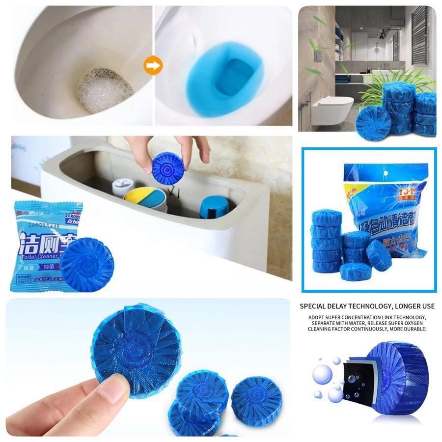 TABLET BIRU PEMBERSIH WC PENYEGAR PEWANGI TOILET WC KLOSET