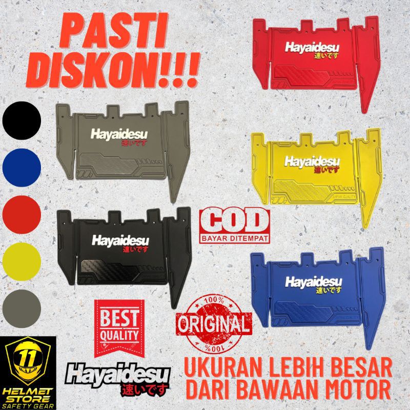 Hayaidesu Mudflap Honda Vario 125/150 Aksesoris Penahan Lumpur