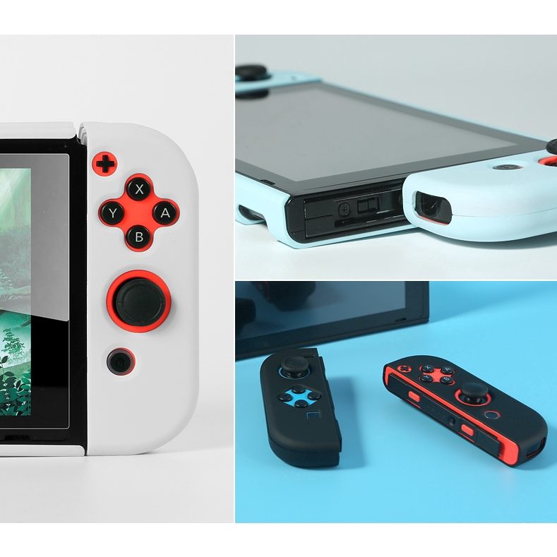 Case Pelindung Warna Warni untuk Konsol &amp; Joycon Nintendo Switch