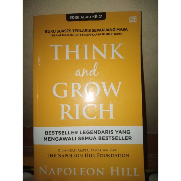 [Buku Bekas/Preloved] Think and Grow Rich