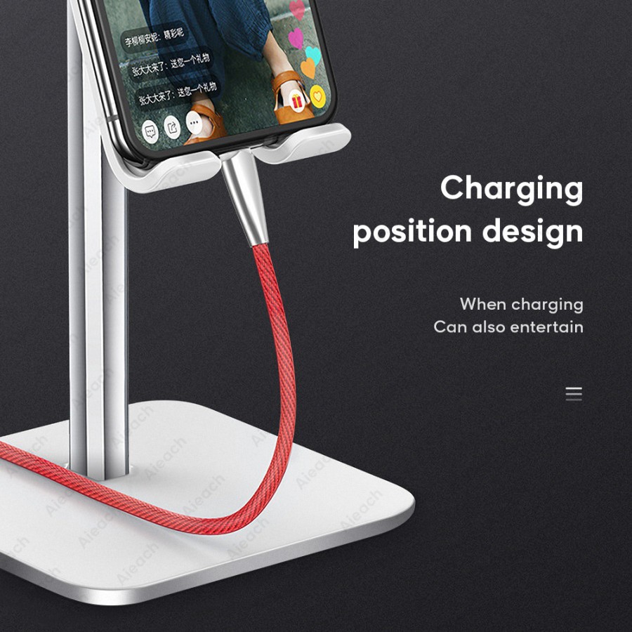 AIEACH Dudukan Smartphone Stand Holder Telescopic K2