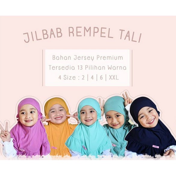 Jilbab Instan Anak Tali Candy  hijab anak bajuanak kshfashion