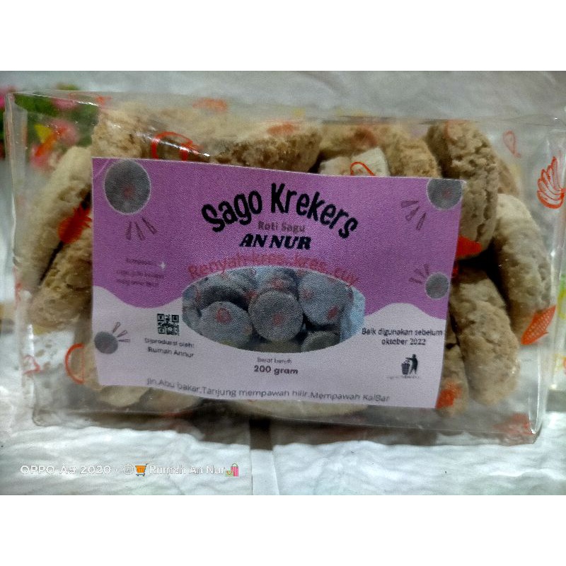 

sago krekers 250 gram