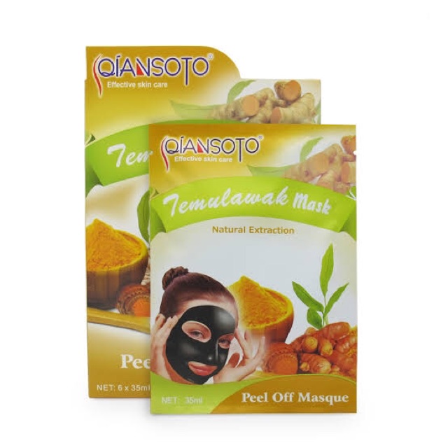 Beli 6 free box // qiansoto peel off mask // QIANSOTO MASKER