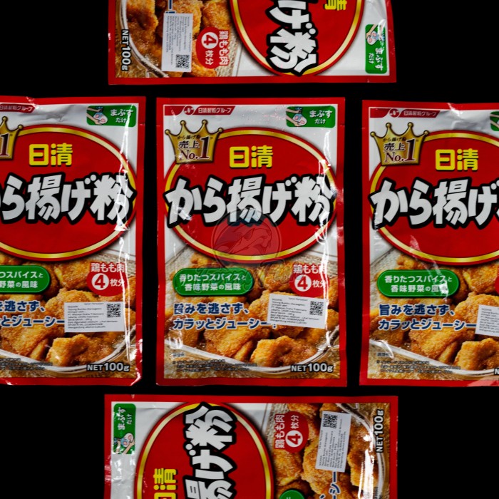 

pakai-siap-tepung-bumbu-tepung- nisshin karaage 100 gr / tepung karaageko 100 gr -tepung-bumbu-