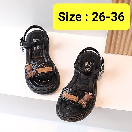 Sandal Anak Perempuan Import MISSY BEAR size 26 - 36